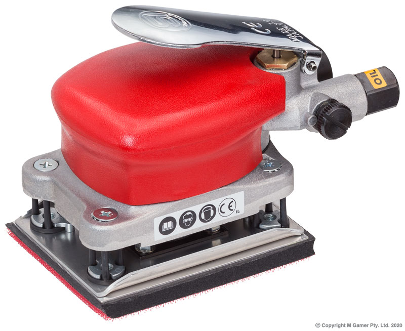 Mini Velcro Orbital Sander - Palm Grip